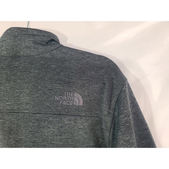 The North Face Mens Apex Canyonwall Eco Heather Gray Softshell Jacket Medium - Picture 10 of 10